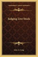 Judging Live Stock