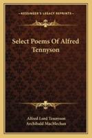 Select Poems Of Alfred Tennyson