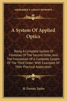 A System Of Applied Optics