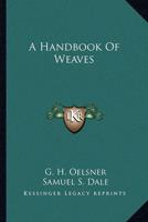 A Handbook Of Weaves