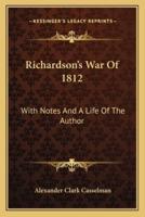 Richardson's War Of 1812
