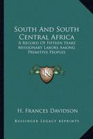 South And South Central Africa
