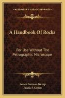 A Handbook Of Rocks