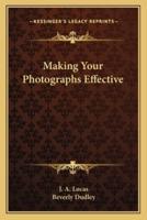 Making Your Photographs Effective
