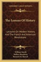 The Lessons Of History