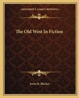 The Old West In Fiction