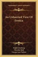 An Unhurried View Of Erotica