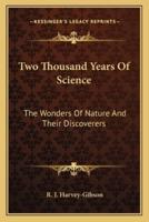 Two Thousand Years Of Science