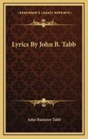 Lyrics by John B. Tabb