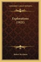 Explorations (1921)