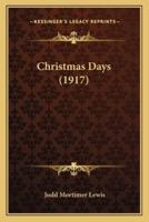 Christmas Days (1917)