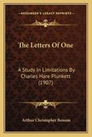 The Letters Of One