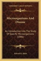 Microorganisms And Disease