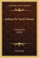 Aubrey De Vere's Poems