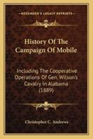 History Of The Campaign Of Mobile