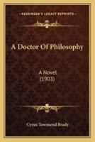 A Doctor Of Philosophy