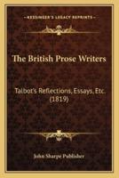 The British Prose Writers