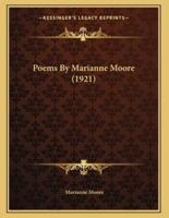 Poems By Marianne Moore (1921)