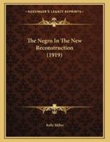 The Negro In The New Reconstruction (1919)