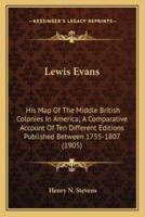 Lewis Evans