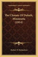 The Climate Of Duluth, Minnesota (1914)