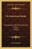 On American Books