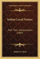 Indian Local Names