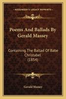 Poems and Ballads by Gerald Massey
