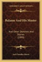 Balaam And His Master