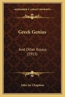 Greek Genius