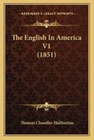 The English In America V1 (1851)