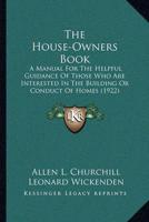 The House-Owners Book