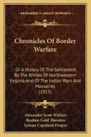 Chronicles Of Border Warfare