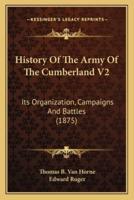 History Of The Army Of The Cumberland V2