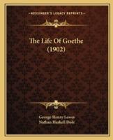 The Life Of Goethe (1902)
