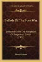 Ballads Of The Boer War