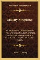 Military Aeroplanes