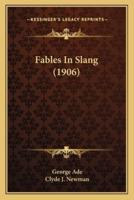Fables In Slang (1906)