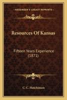 Resources Of Kansas