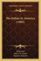 The Italian In America (1905)