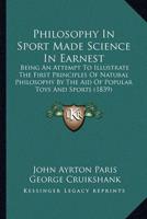Philosophy In Sport Made Science In Earnest