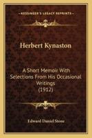 Herbert Kynaston