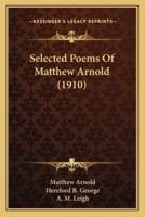Selected Poems Of Matthew Arnold (1910)