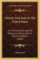 Church And State In The United States