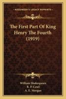 The First Part Of King Henry The Fourth (1919)
