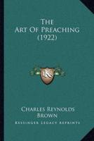 The Art Of Preaching (1922)