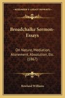 Broadchalke Sermon-Essays