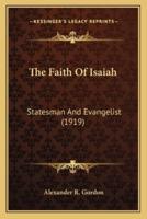 The Faith Of Isaiah