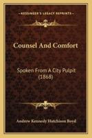 Counsel And Comfort