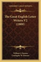 The Great English Letter Writers V2 (1909)